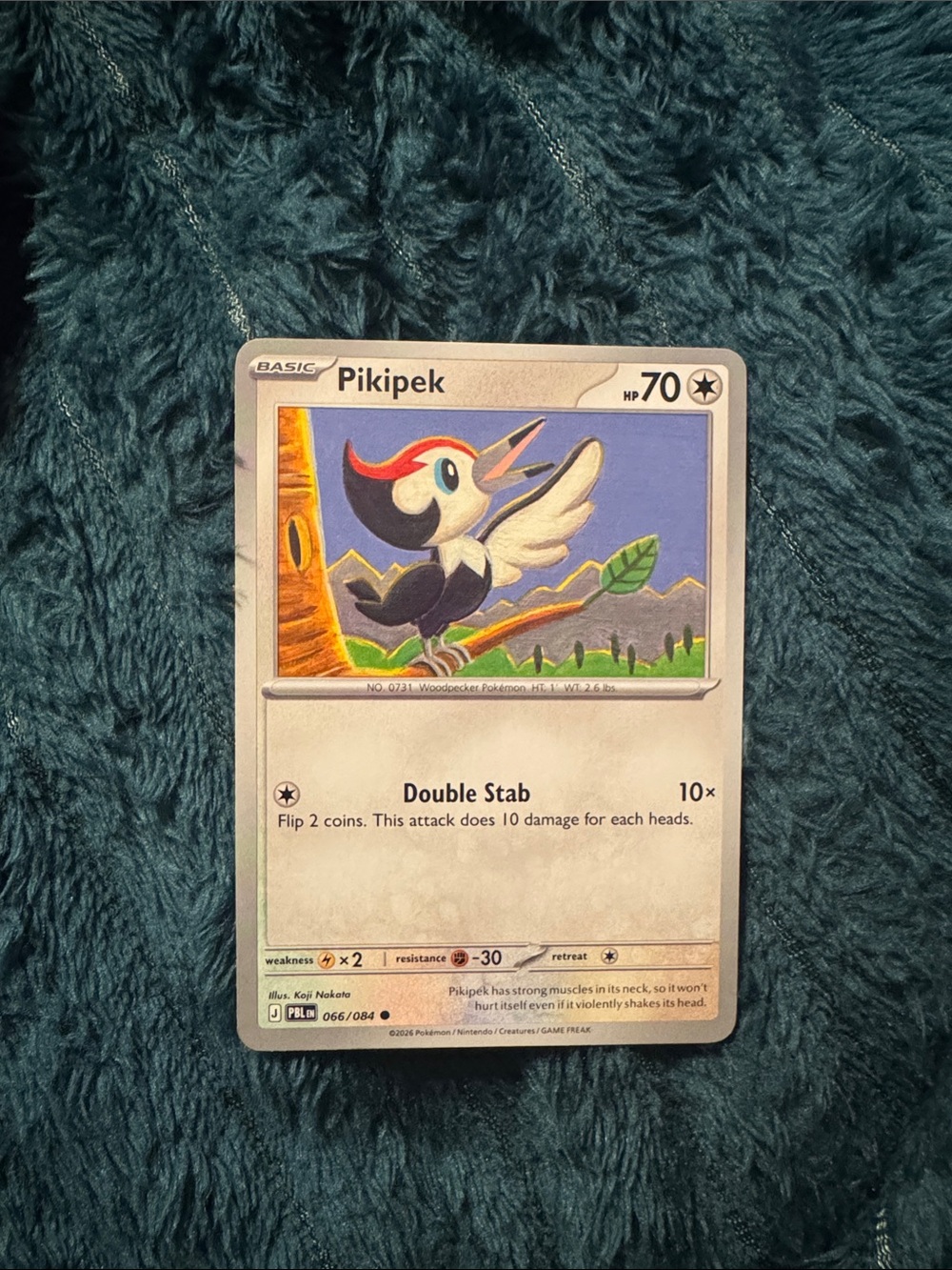 Pikipek Pokemon Card